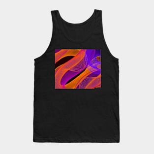 Electric colorful abstract Tank Top